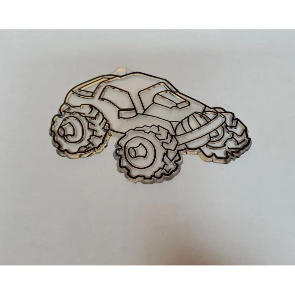 Suncatchers Paint Your Own Monster Truck(Kellyβs Crafts)